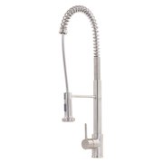 NOVATTO Commercial Style Pullout Kitchen Faucet, Brushed Nickel Finish NKF-H07BN